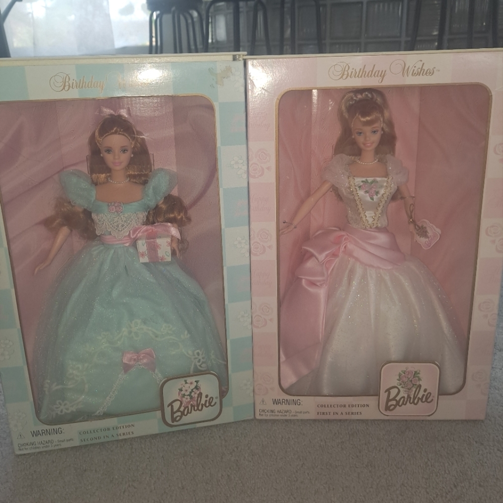 1st and 2nd in series birthday wishes barbie